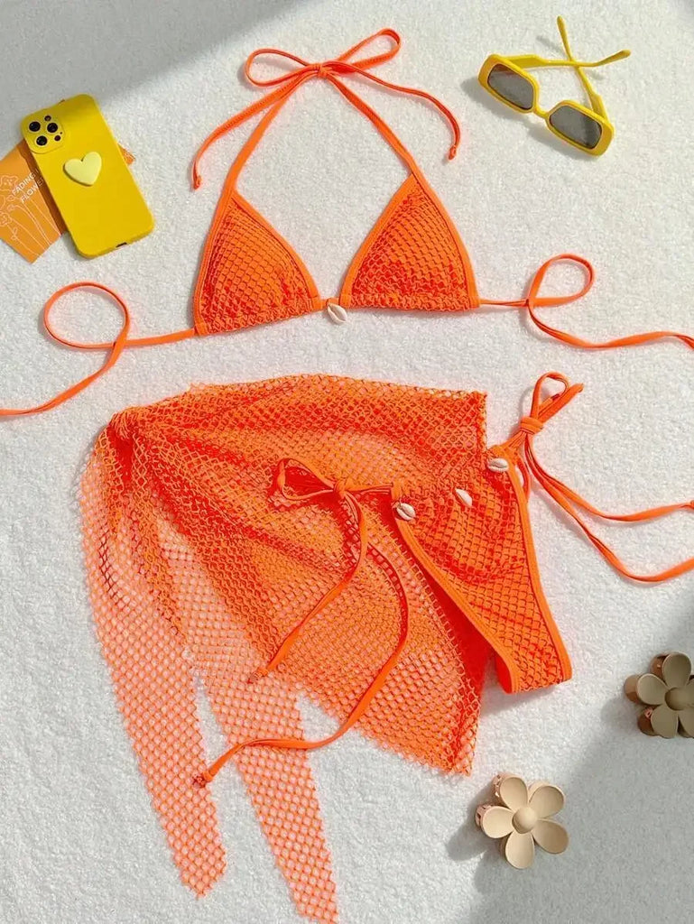 2026 Sexy Bikinis Female Swimsuits Women's Three-Piece Swimwear Beach Swim Wear Bathing Suits Brazilian Bikini Set Pool Bather