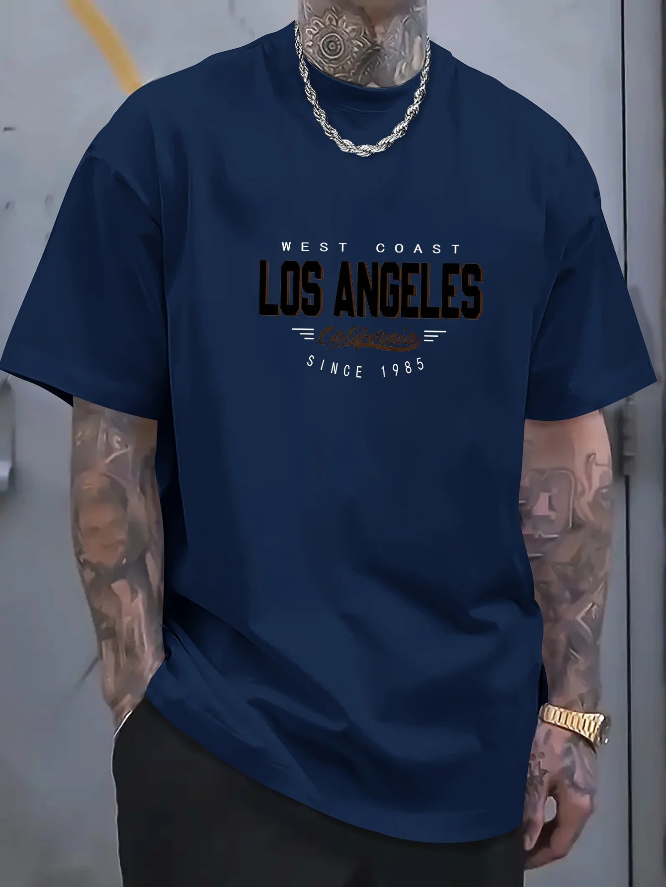 Los Angeles Letter T‑Shirt