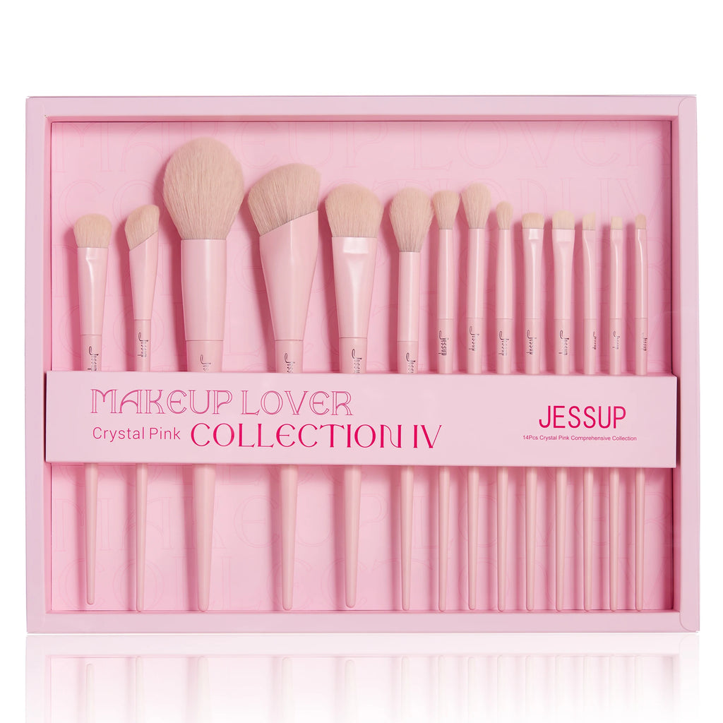 Jessup T329 Makeup Brush Set – 10–14 Piece Professional Synthetic Brush Collection