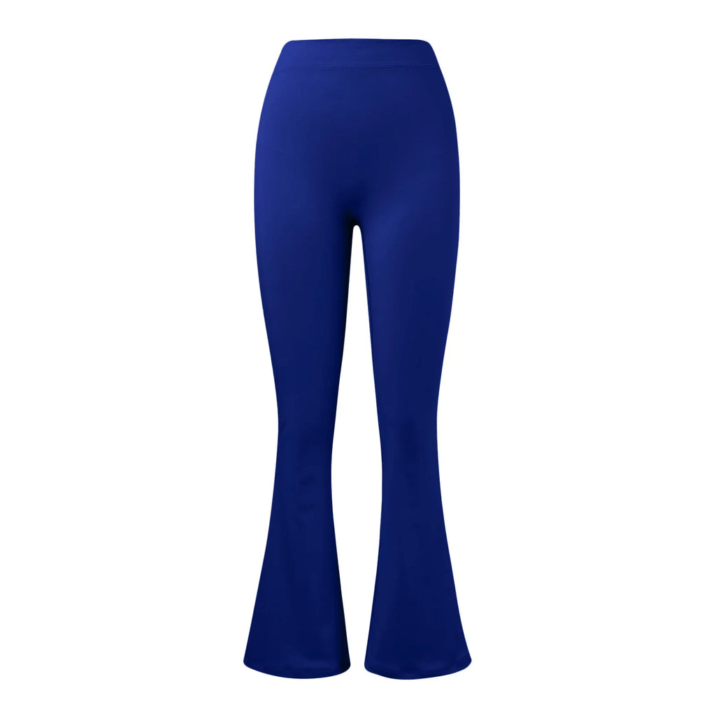 Women’s High‑Waist V‑Back Push‑Up Leggings – Micro Horn Slim Fit Gym Pants, Fashion Sports & Casual Leggings