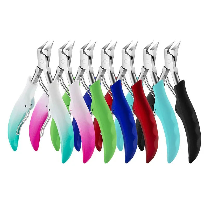 Professional Sharp Toenail & Cuticle Nipper – Precision Ingrown Nail Clipper & Dead Skin Remover