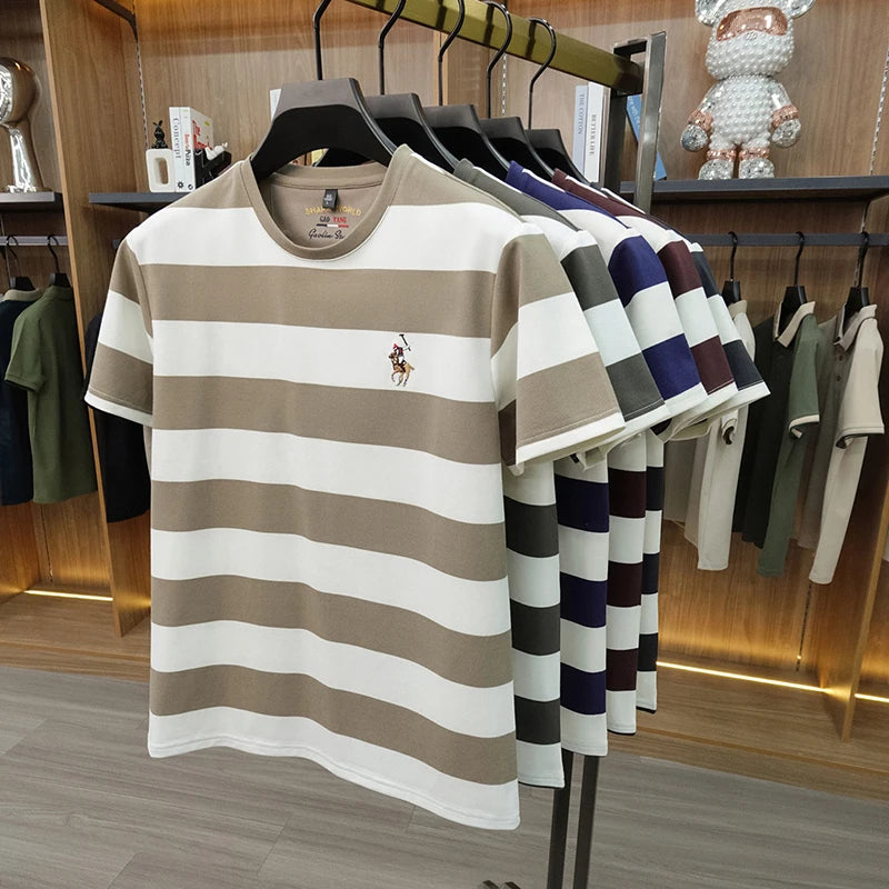 Round‑Neck Short‑Sleeve T‑Shirt