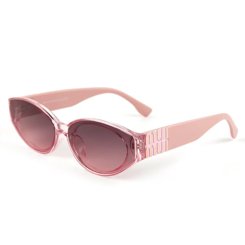 Glamour Fashion Luxury Oval Sunglasses