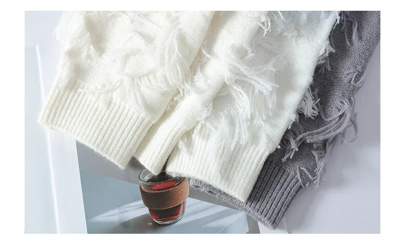 2024 Winter Sweaters for male men thick O-neck sweater men Student youth sweaters autumn Men's wool Casual Knitwear Pullover