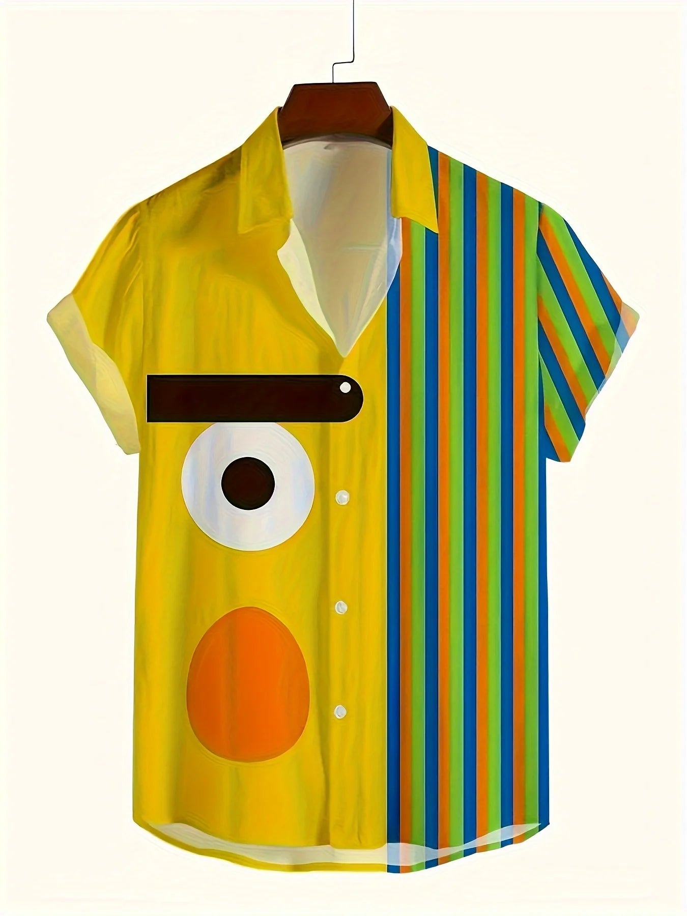 Sea‑Life Graphic Short‑Sleeve Shirt