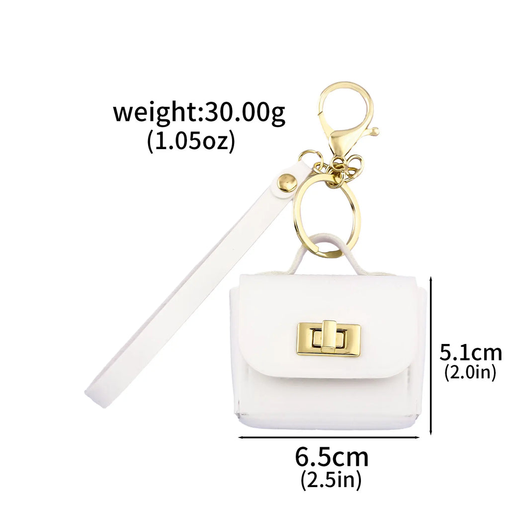 Korea Cute Mini Bags Bag Charms Colorful Pendant Kawaii Keychain for Women Simple Casual Bag Accessories Gift брелок для ключей