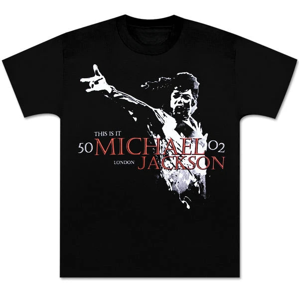 Michael Jackson This Is It Scream T-Shirt Cotton Graphic Tee Men Women Summer Streetwear