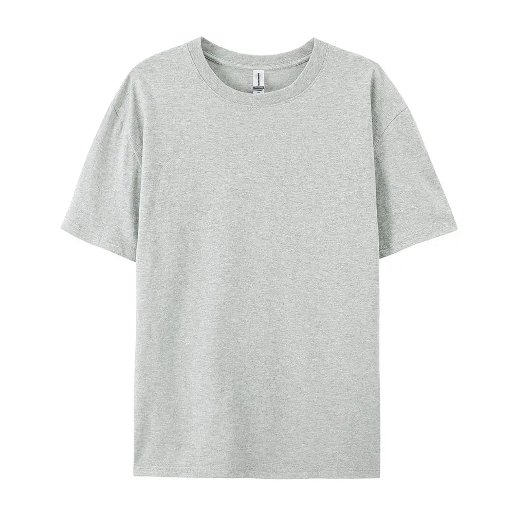 100% Cotton Solid Color T‑Shirts for Men & Women