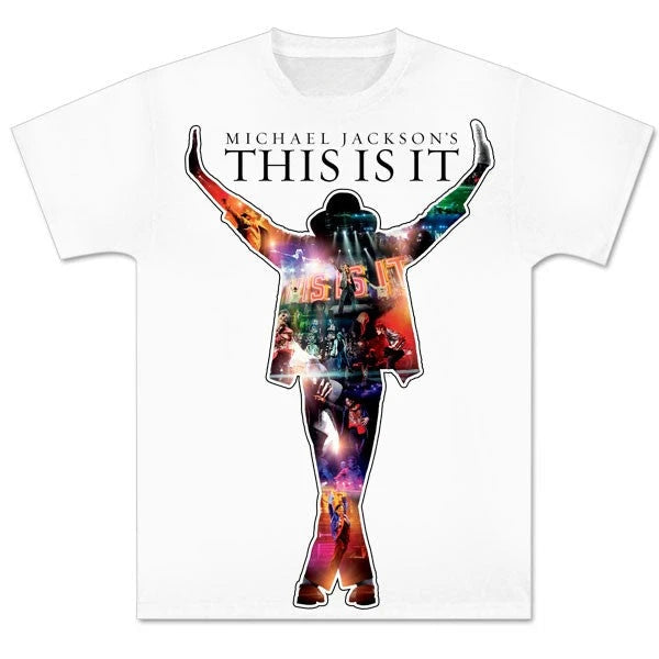 Michael Jackson This Is It Scream T-Shirt Cotton Graphic Tee Men Women Summer Streetwear