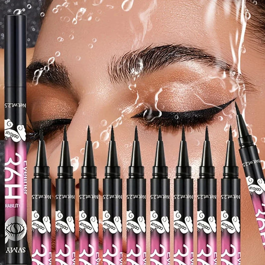 Waterproof Black Eyeliner Pencil Set – Smudge‑Proof, Long‑Lasting & Perfect for Beginners (3pcs / 5pcs)