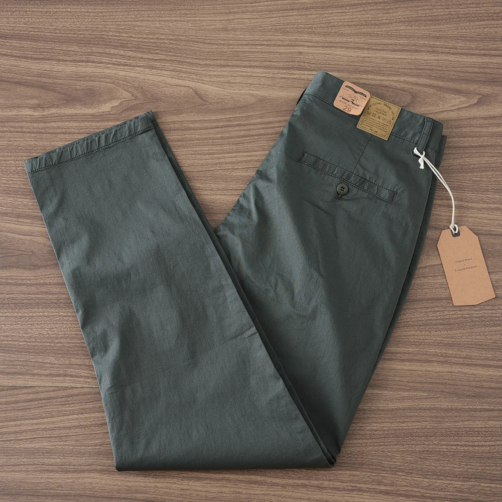 Retro Slim Chino Pants