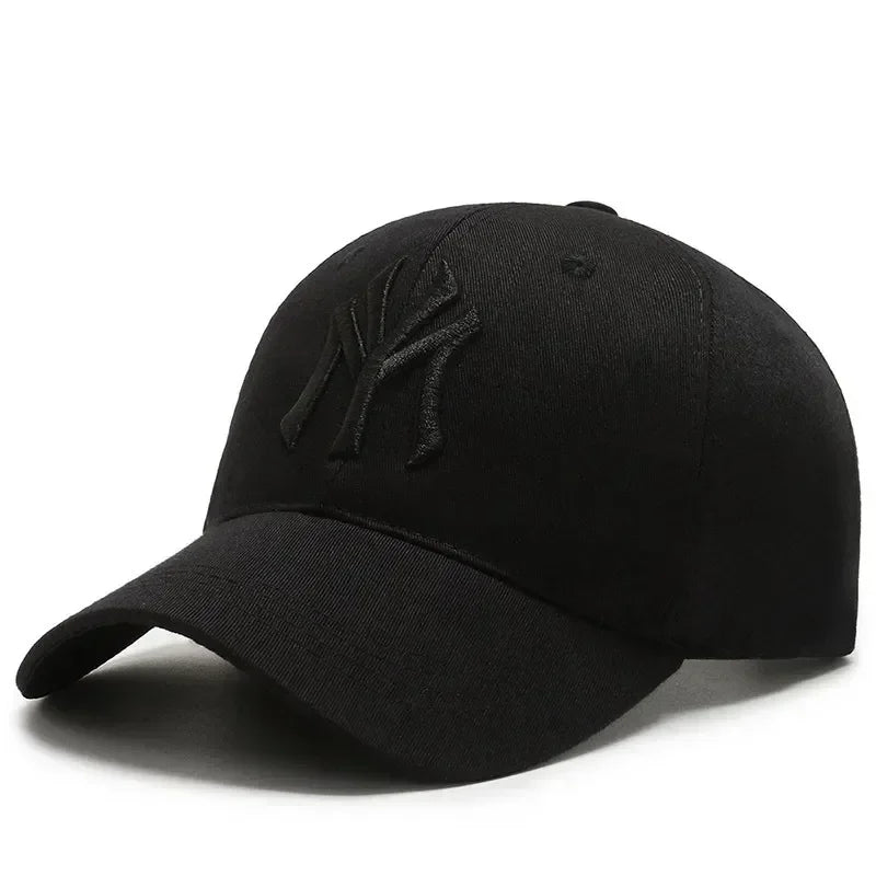 Trendy Embroidered Letter Baseball Cap Korean Fashion Summer Sun Hat Adjustable for Women Men Outdoor Casual Wear