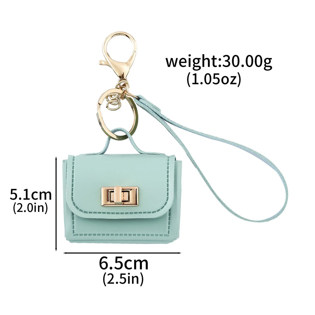 Korea Cute Mini Bags Bag Charms Colorful Pendant Kawaii Keychain for Women Simple Casual Bag Accessories Gift брелок для ключей