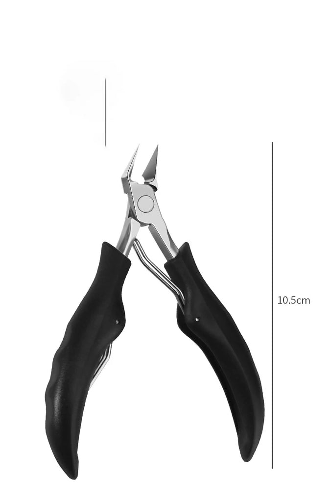 Professional Sharp Toenail & Cuticle Nipper – Precision Ingrown Nail Clipper & Dead Skin Remover