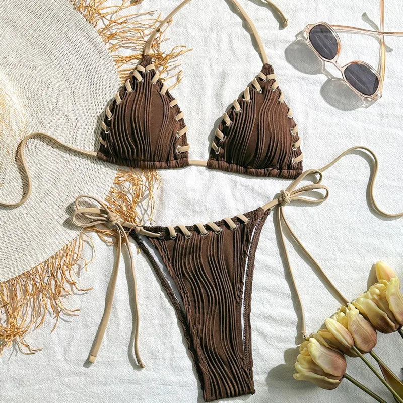 Push‑Up Brazilian Bikini Set
