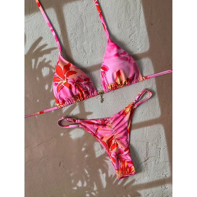 Leopard Micro Bikini Set