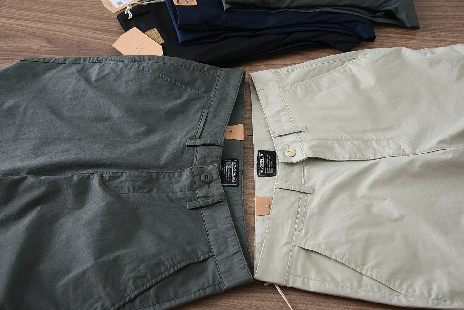 Retro Slim Chino Pants