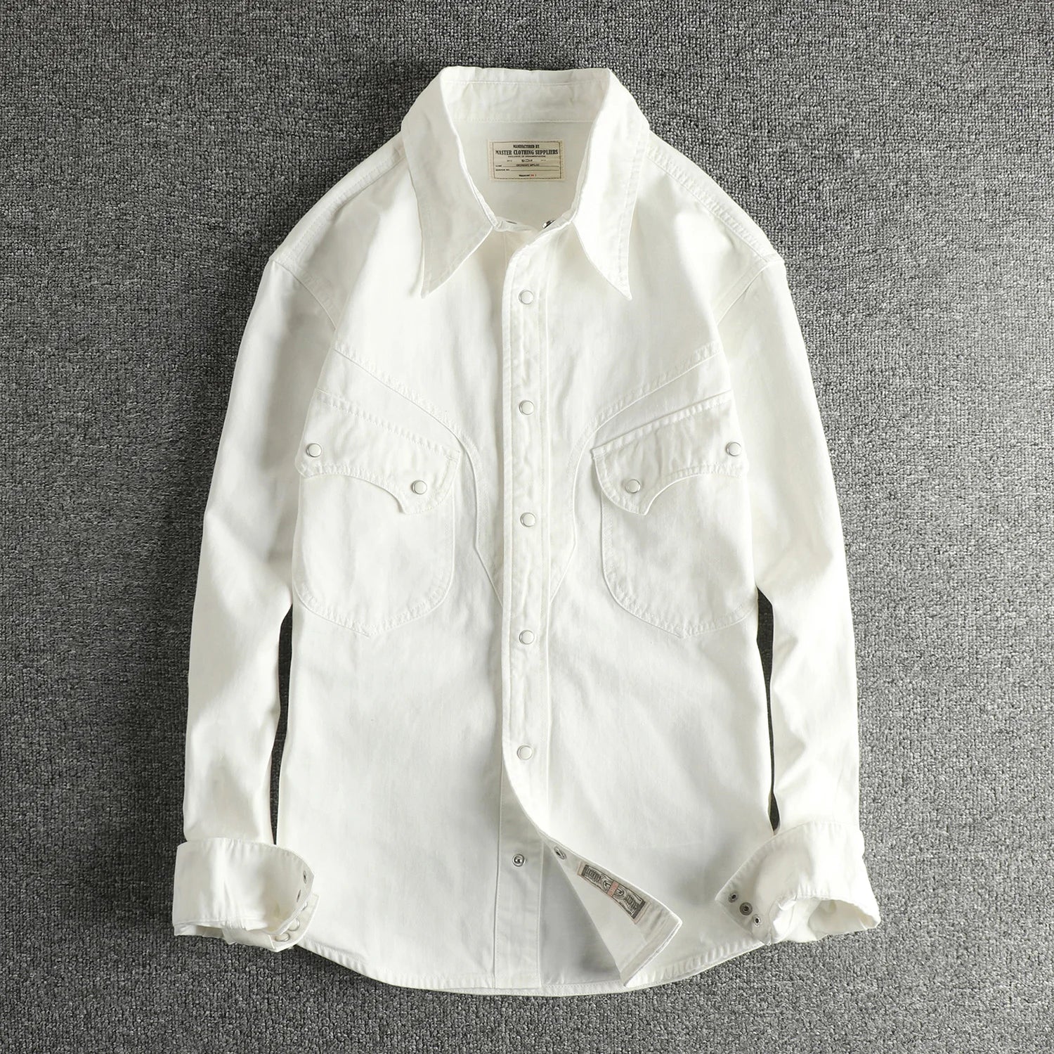 Western Retro Denim Shirt