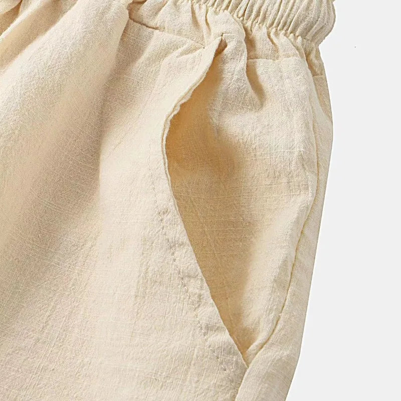 Lapel Short‑Sleeve Shirt & Shorts