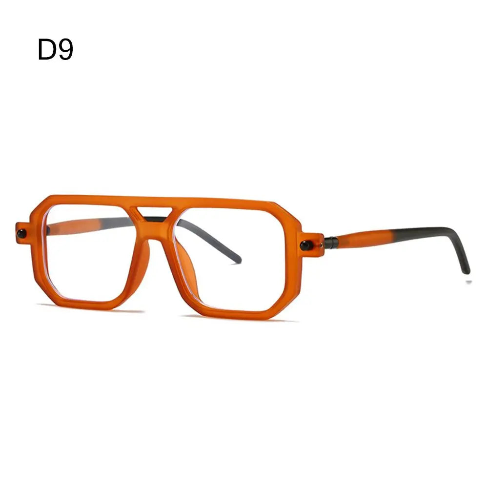 Retro Double Bridge Women Sunglasses Fashion Leopard Irregular Square Sun Glasses Men Trendy Street Wear Shades UV400 Eyewear