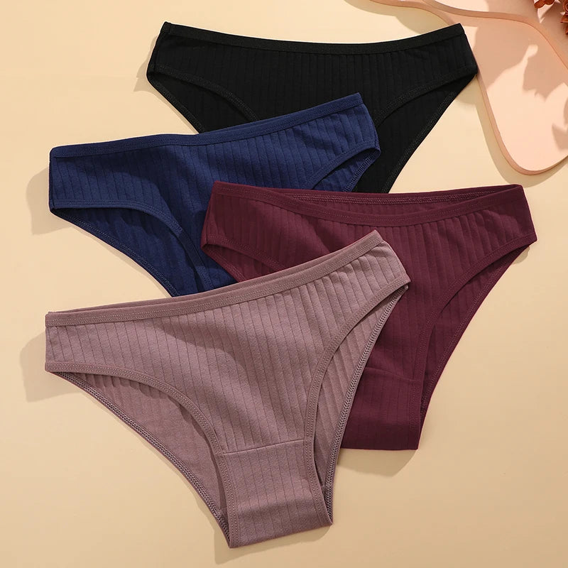 FINETOO Women’s Cotton Panties 9‑Pack