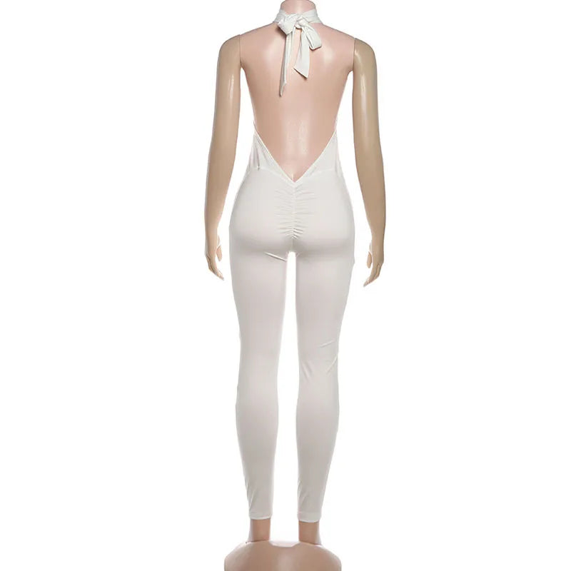 Women’s Sexy Skinny Bandage Jumpsuit