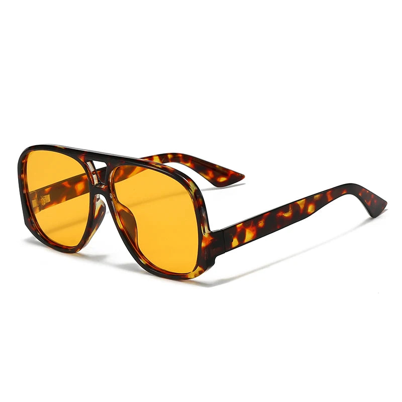 Car Sunglasses 1/3pcs Oversized Double Bridges Sun Glasses Fashion Outdoor Driving Brand Shades Goggles Travel UV400 Glasses