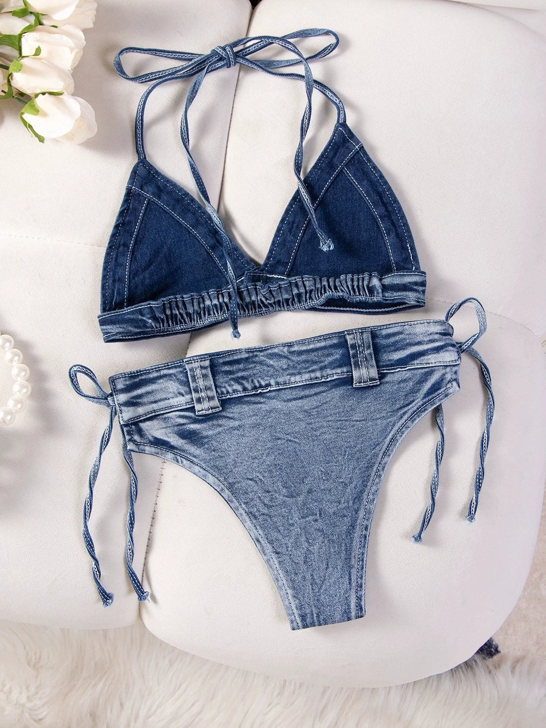 DEKA Sexy Denim Bikini Set