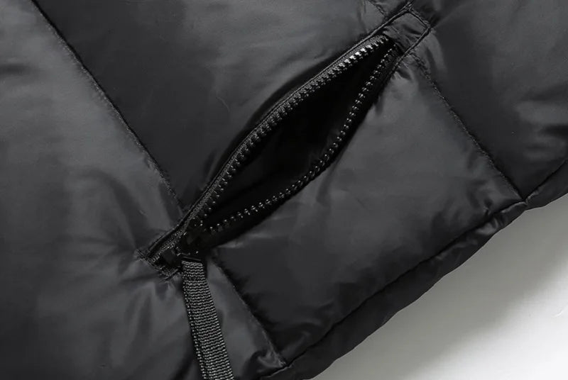Winter New Men Warm Thick Long Down Jacket Coat Mens Hooded Waterproof Black Gold Puffer Jacket Men Casual Windproof Parkas Male
