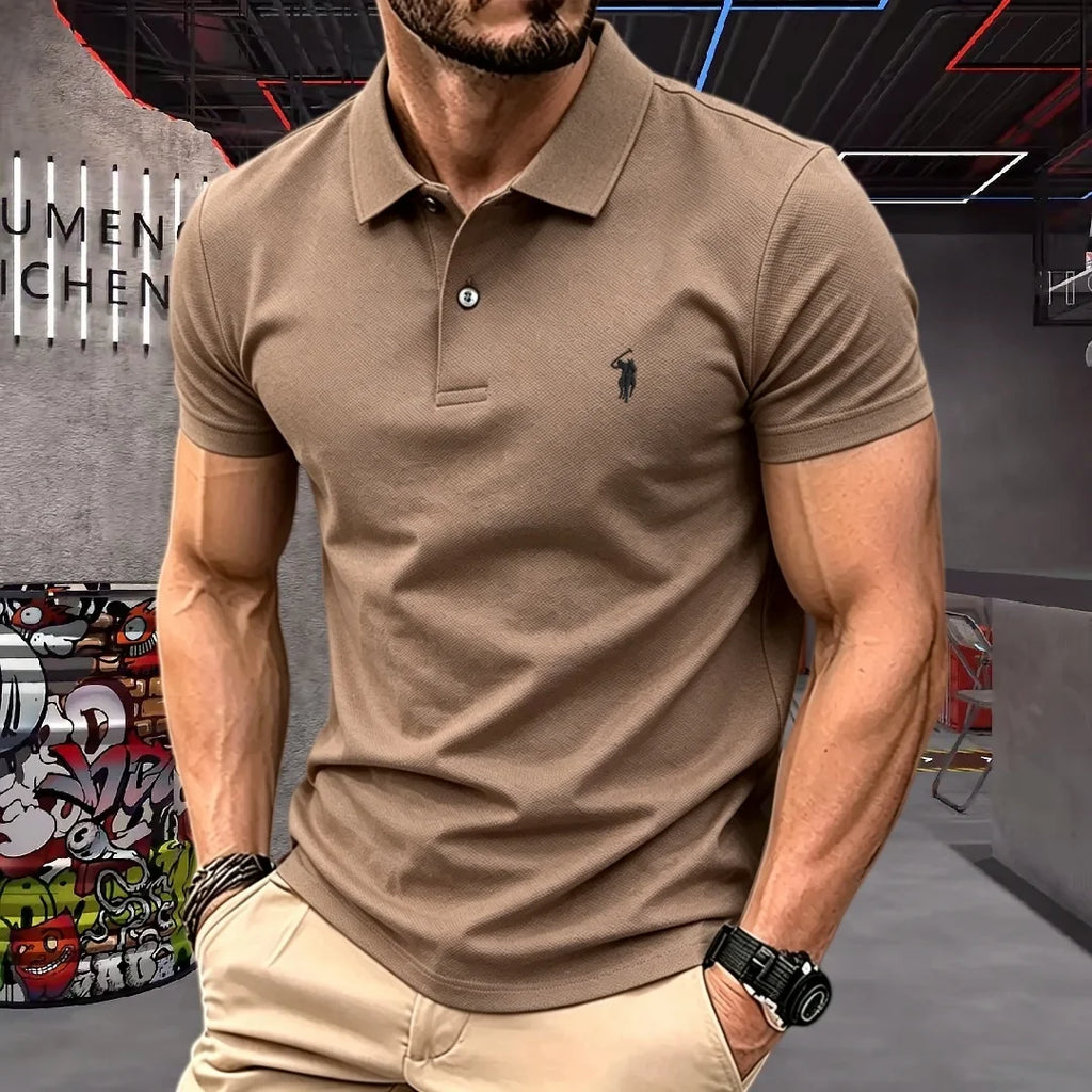 Men’s 100% Pure Cotton Luxury Polo Shirt