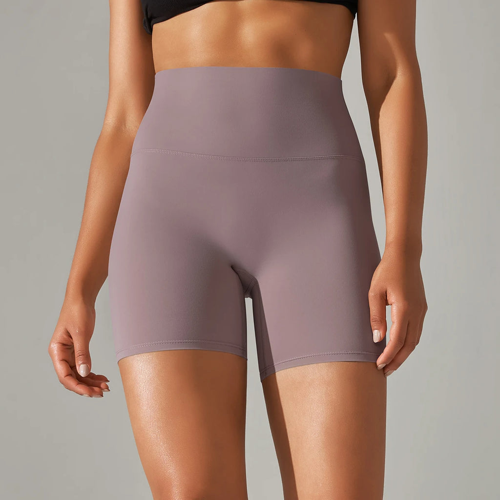 Seamless High Waist Yoga Shorts for Women