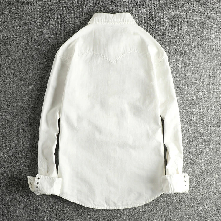 Western Retro Denim Shirt