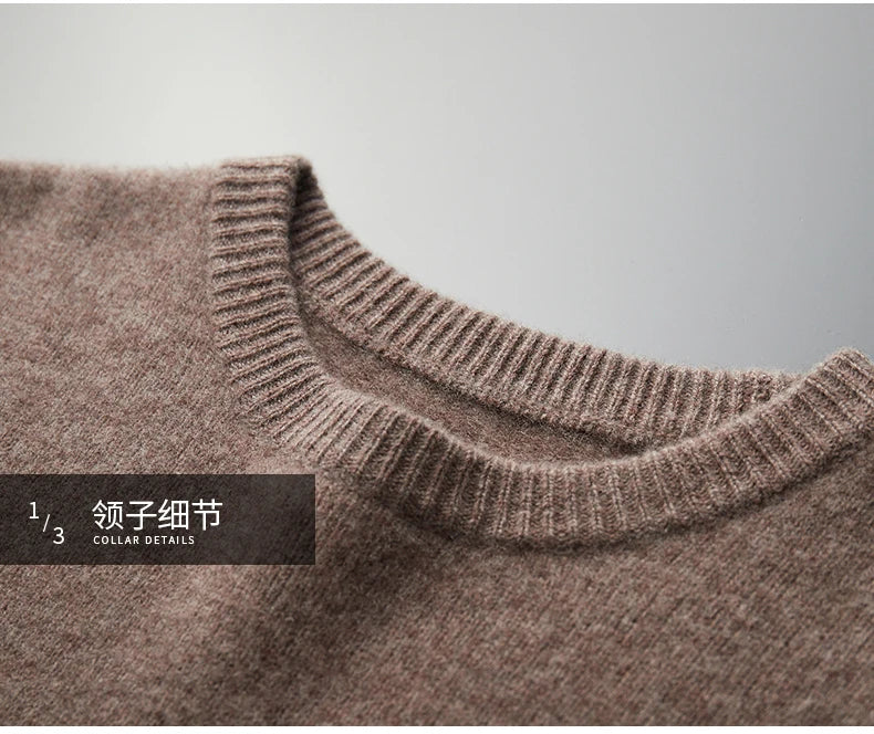 Men’s Wool Winter Sweater