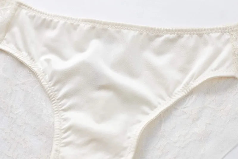 French Lace Embroidery Lingerie Set