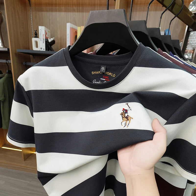 Round‑Neck Short‑Sleeve T‑Shirt