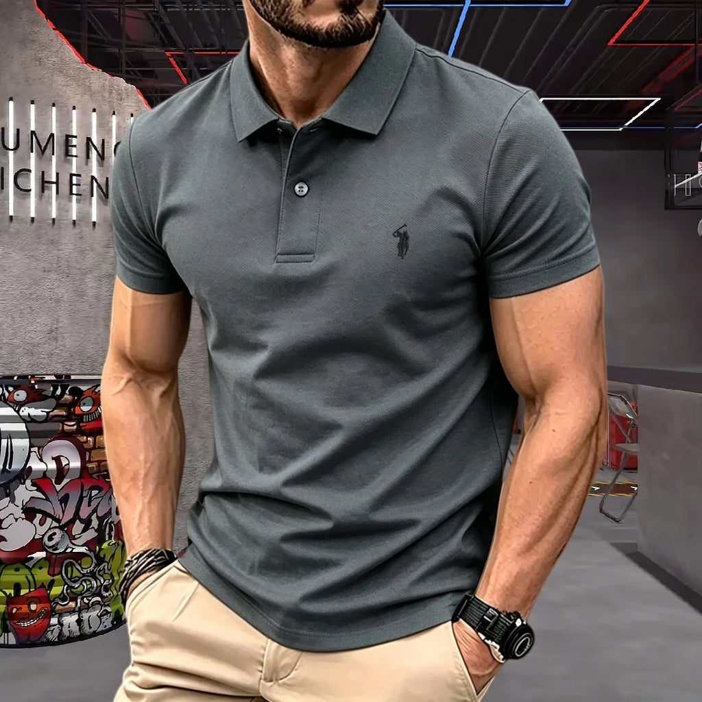 Men’s 100% Pure Cotton Luxury Polo Shirt