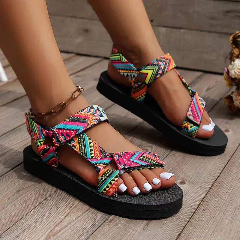 Summer Flat Hemp Rope Sandals Women — All‑Match Beach Slip‑On Casual Slippers Large Size