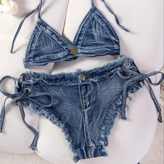 DEKA Brazilian Denim Bikini Set