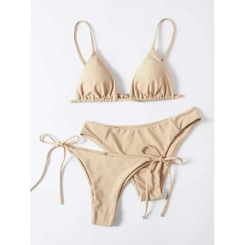 Sexy 3‑Piece Bikini Set
