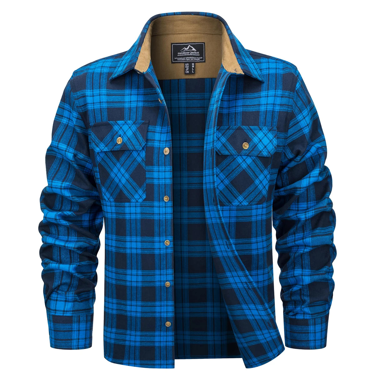 MAGCOMSEN Men’s Flannel Shirt