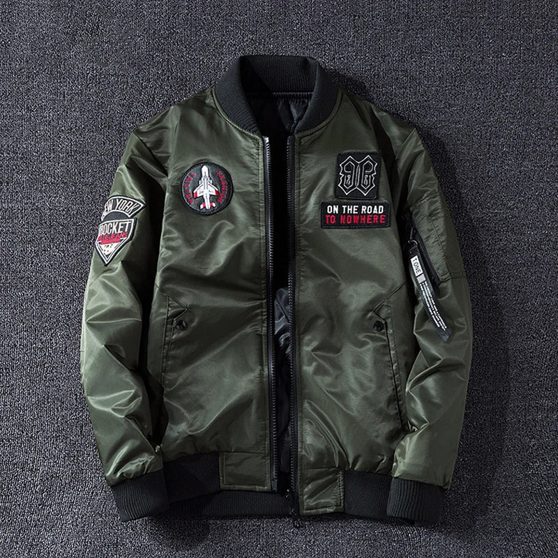 Double‑Sided Baseball Jacket