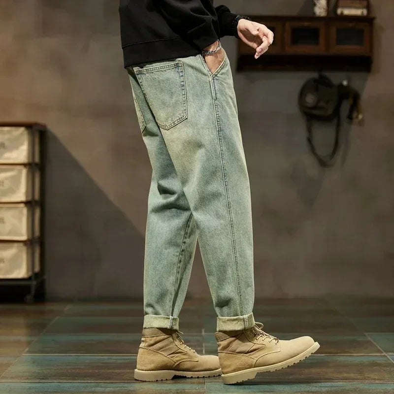 Loose Harem Denim Pants