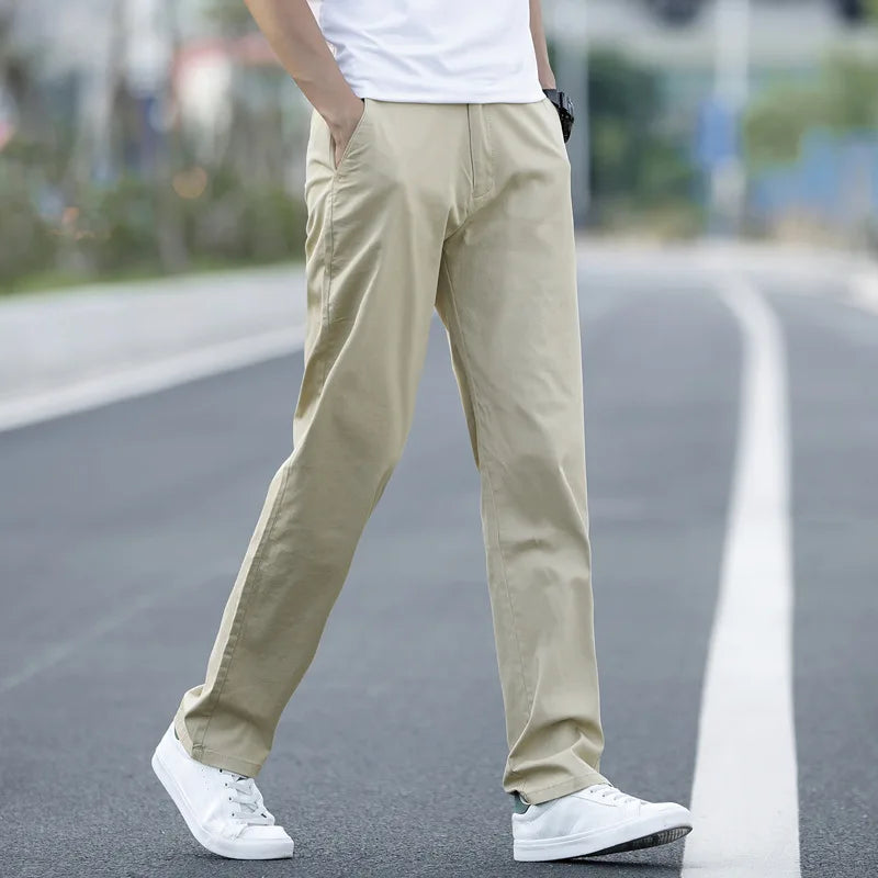 Plus‑Size Summer Chino Pants