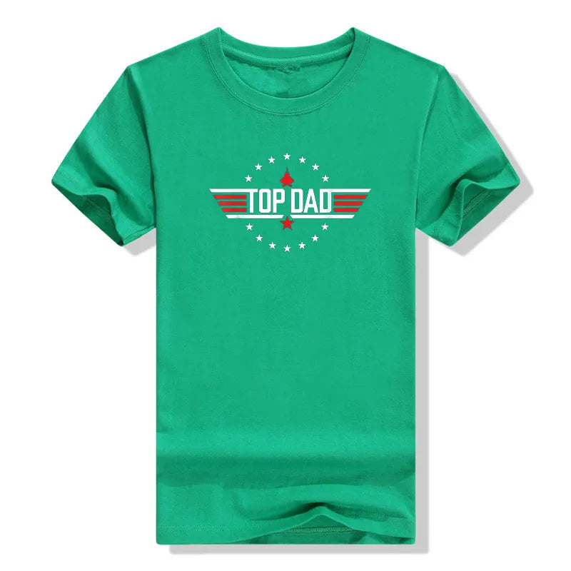 Top Dad Father’s Day T‑Shirt – Custom Men’s Graphic Tee for Christmas & Birthday Gifts