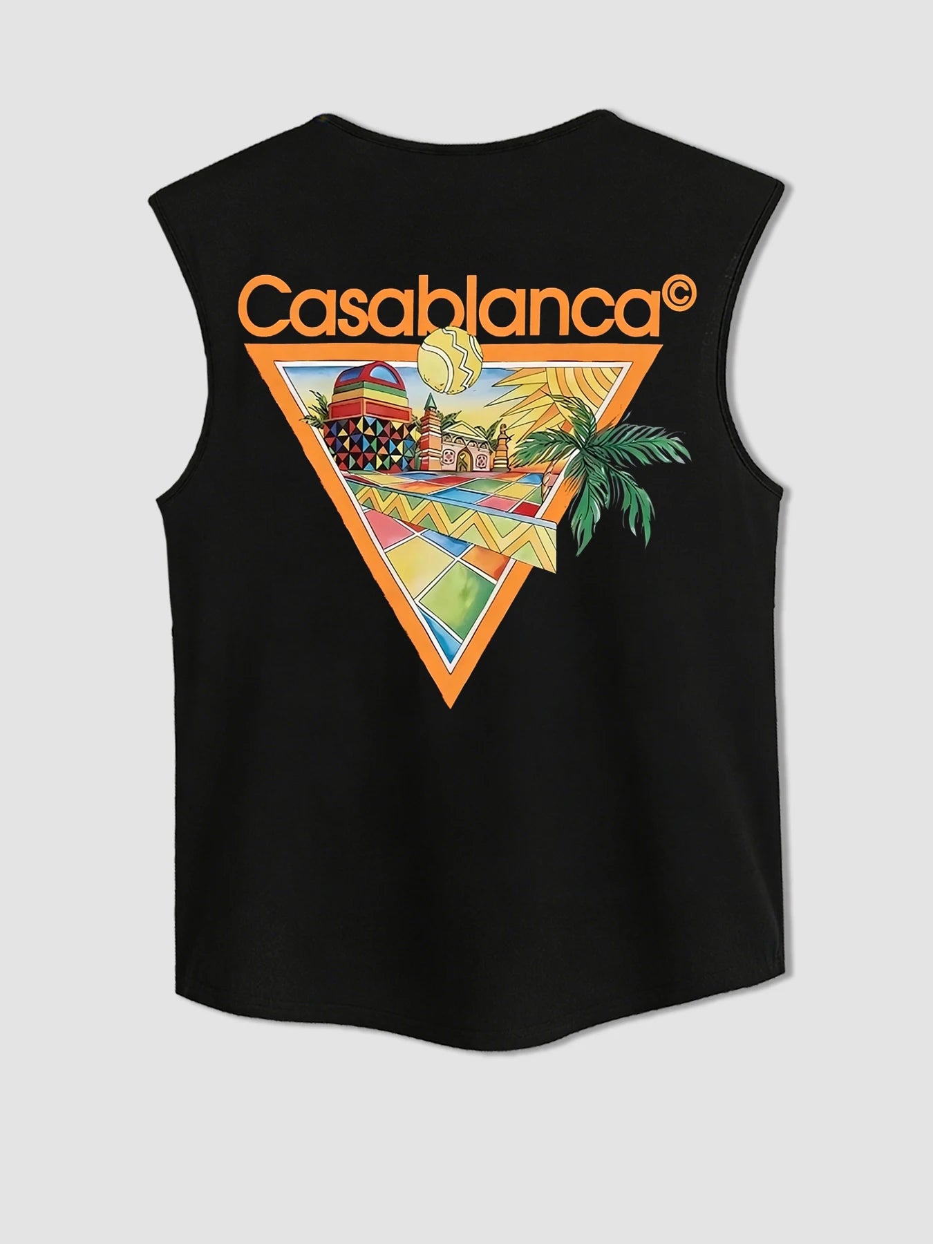 Crew‑Neck Tank Top