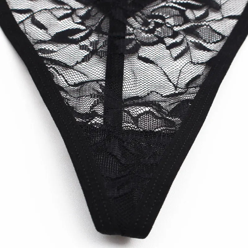 Lace Low‑Waist Thong