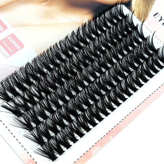 New 30/40/50D Cluster Eyelash Extension Natural Mink Eyelash Volume Fans Individual eyelash bunche Professional Makeup Cilias