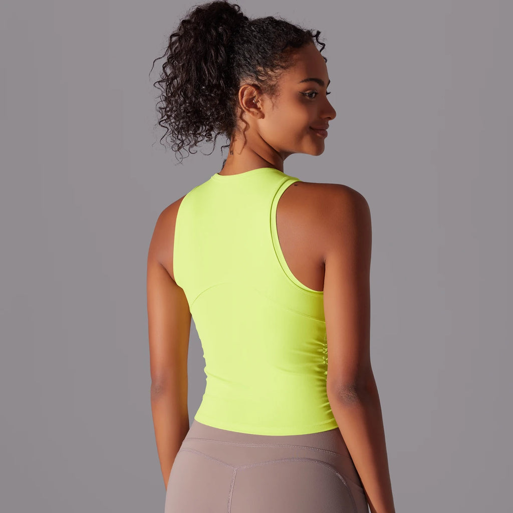 Sport Bra Women Yoga Vest Sports Underwear Women Shockproof Sagging Resistant Yoga Vest Fitness Bra Integrated Professional Runn
