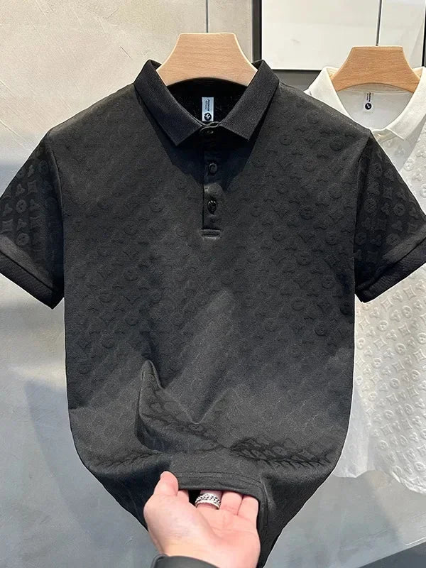 Hollow Polo Shirt
