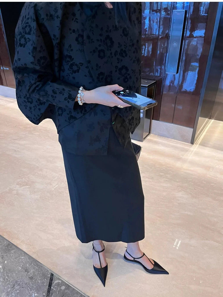 Chic Low‑Heel Pointed‑Toe Pumps